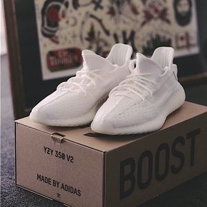 Adidas YEEZY Boost 350 v2 "Bone" size 7.5 men's/8.5 women's